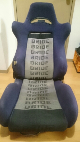 BRIDE セミバケットシート シートレール付S13，S14シルビア 180SX