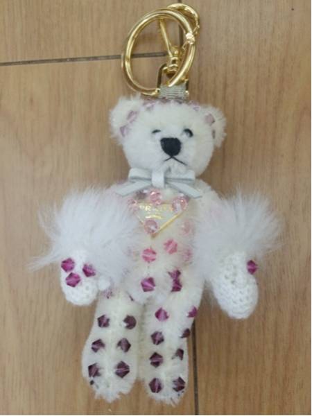 PRADA プラダ クマさんキーリング 超美品！送料250円～ ベア PRADA