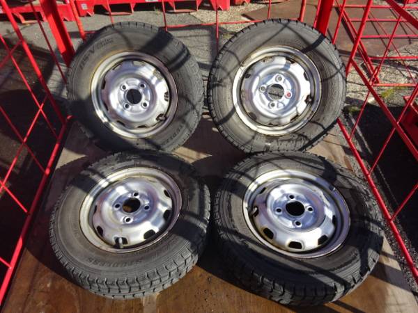 送込☆DUNLOP☆145R12 6PR LT☆訳アリ 格安☆安1 自動車、オートバイ 