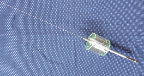 Φ120　7MHz/M 　アクリル製空芯コイルANT　グリーン系