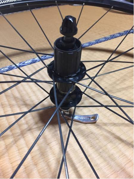 100円～ シマノ R500 中古 ホイールセット 8 9 10速用 シマノR500中古