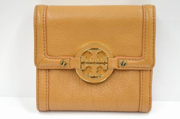 キングラム[fui] トリーバーチ 3つ折り レザー 財布 美品