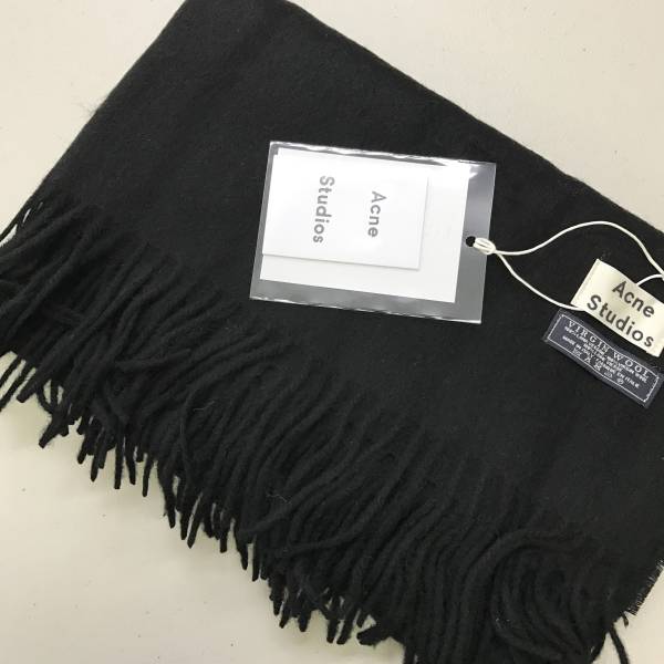 acne studios アクネ / ストール マフラー / ブラック Acne Studios