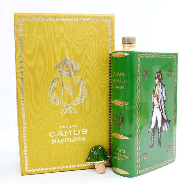 ★古酒 箱付/CAMUS(カミュ) ナポレオン ブック 陶器 N6J2344