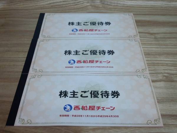西松屋の株主優待カード15000円分 値下げ】西松屋 株主優待券 15000円分