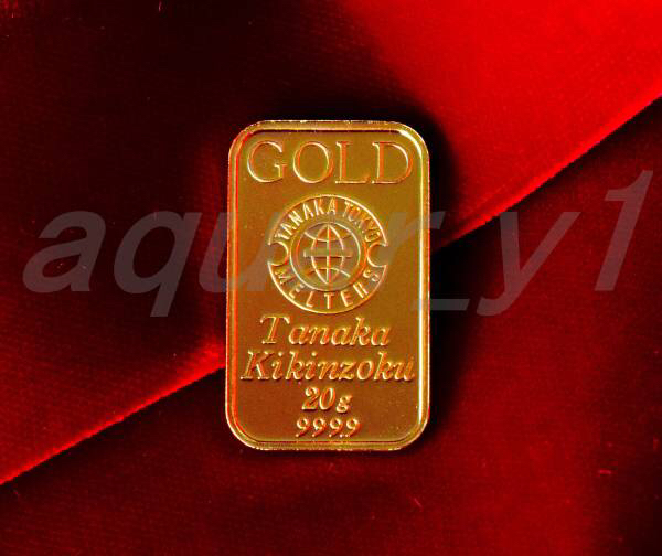 純金 田中貴金属 インゴット 20g (K24) 貨幣 アンティーク