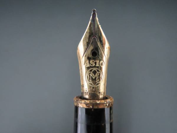 MONTBLANC モンブラン万年筆 14K ANAマークあり＃9835 万年筆 文房具