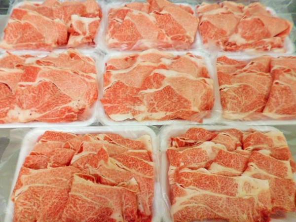 岩手Ａ５　特選肩ロース切り落し（中とろ）　４ｋｇ　（47）