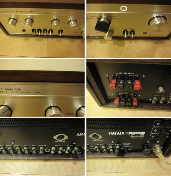 LUXMAN ラックスマン プリメインアンプ SQ503X - J Yahoo!オークション