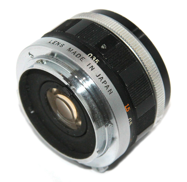 オリンパス ペン F・FT・FV用 38mm F1.8 OLMYPUS PEN-FV + 38mm F1.8