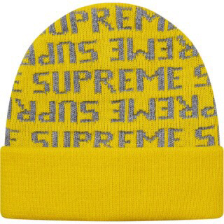 Supreme Reflective Beanie シュプリーム ニット帽 ビニー Supreme