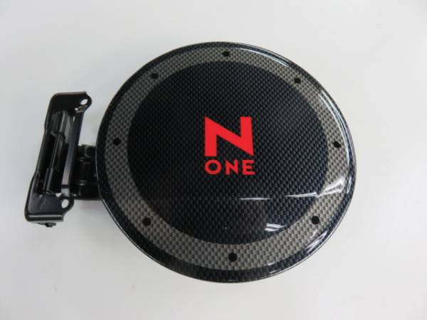 ホンダ N ONE フューエルリッド 新品 加工品 黒&Sカーボン&赤