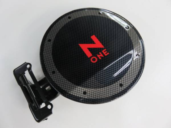 ホンダ N ONE フューエルリッド 新品 加工品 黒&Sカーボン&赤