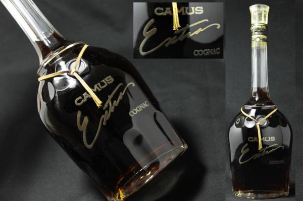 1円!■CAMUSカミュ EXTRAコニャック ■ロングネック 古酒 未開封