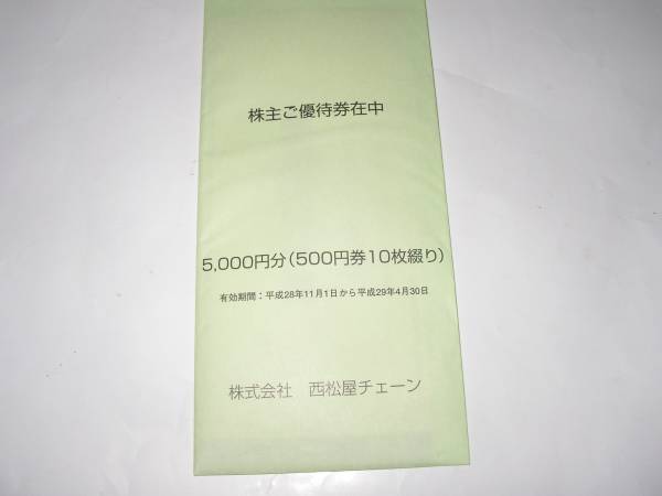 優待券/割引券 西松屋 株主優待券 24000円分