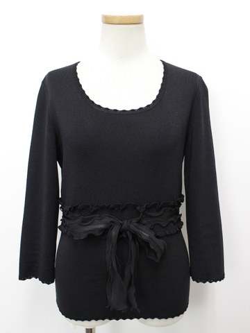 627998 トゥー ビー シック TO BE CHIC ニット 黒 2