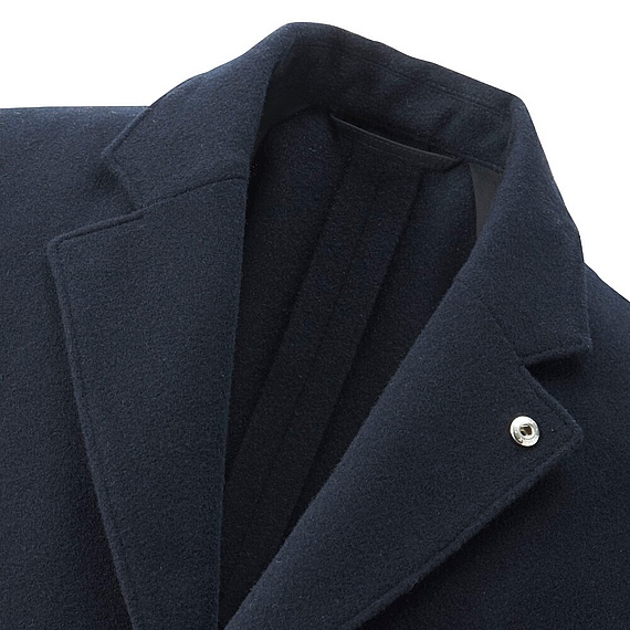 新品＊ユニクロ　ルメール＊ウールカシミヤジャケット」紺S