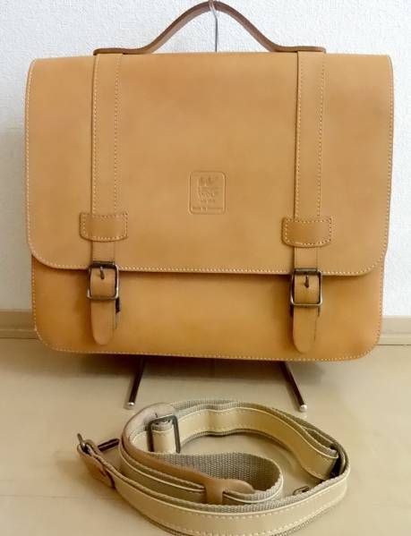 WOLF ショルダーバッグ メンズ 定価7.5万ドイツ製 LEDER レダー