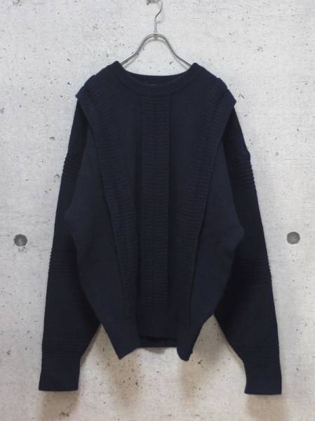 90s ISSEY MIYAKE MEN ビッグシルエット プリーツセーター M