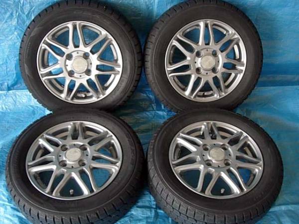 社外AW付 155/65R13 DSX-2 ワゴンR ライフ ラパン 軽カー全般 JB5