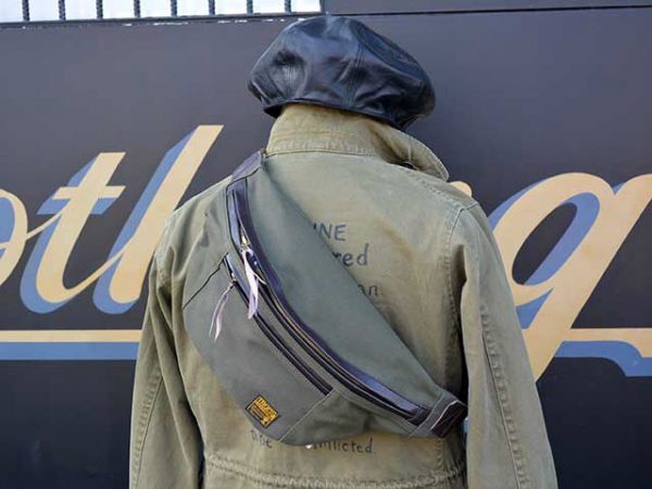 【TROPHY CLOTHING/トロフィークロージング】Day Trip Bag/デイトリップバッグ(OL)TR-B01/アメカジ/ワーク/ハーレー/バイク/バイカー/FTW