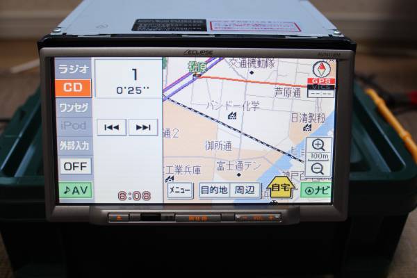 イクリプス　AVN118M　バックカメラ付き！