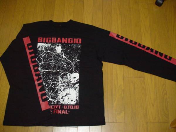 BIGBANG☆0to10 グッズ☆ロングTシャツ BLACK-Lサイズ(試着済)