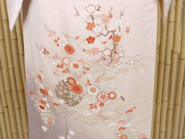 【京都かぐや】642■新古品　 訪問着　京友禅