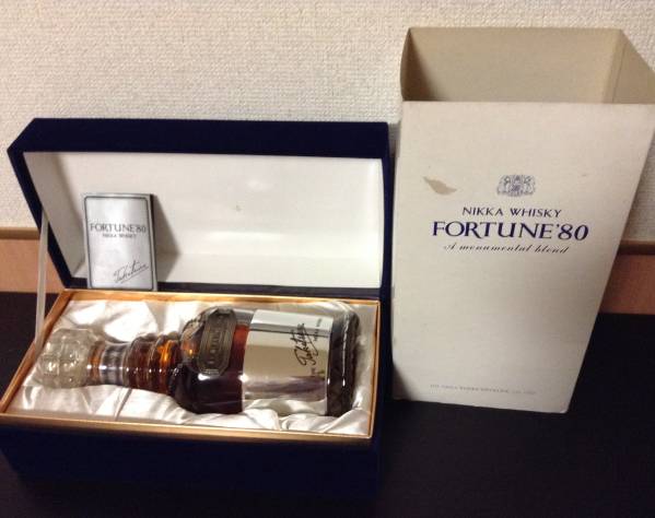 ニッカ ウイスキー FORTUNE'80 フォーチュン 箱付き 未開栓 A-14