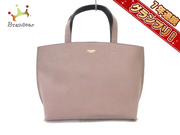 VIOLABRO ベージュ ハンドバッグ ヴィオラドーロ VIOLAd'ORO ベージュ VIOLAd'ORO(ヴィオラドーロ