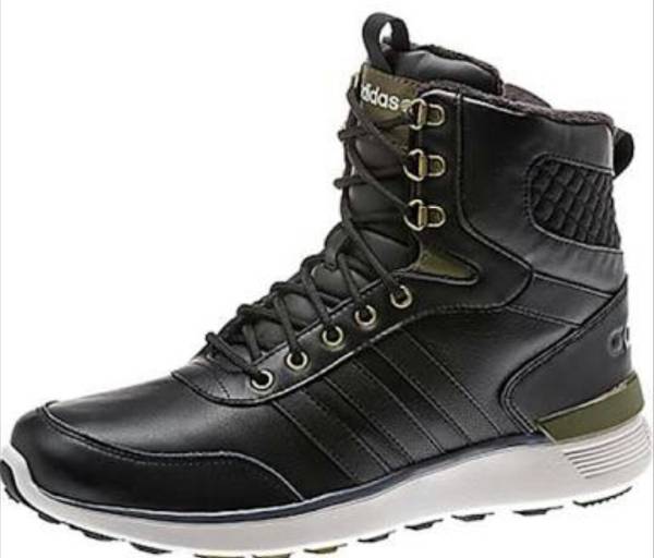 ★新品アディダスadidas LITE RACER HI26.5黒スニーカーブーツ
