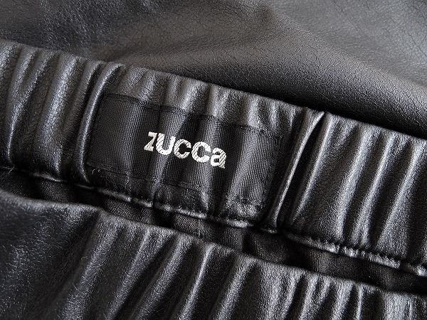 ズッカ ZUCCA *ストレッチレザーパンツM *ツモリチサト1116