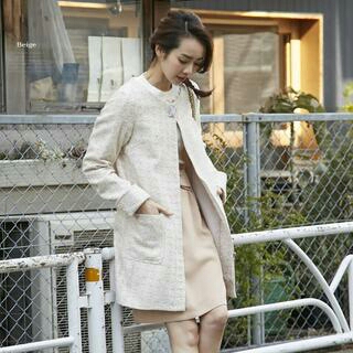 ☆tocco コート　ツイード　リボン　試着のみ☆