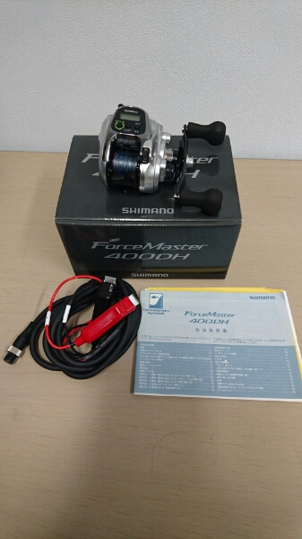 シマノ ForceMaster 400DH 電動リール 両軸リール コード無し シマノ電動リール/フォースマスター400DH フィッシング リール 【公式