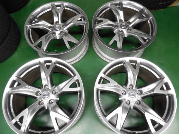 売切り!フェアレディ Ｚ３４ 純正１９インチ鍛造ホイール ４本