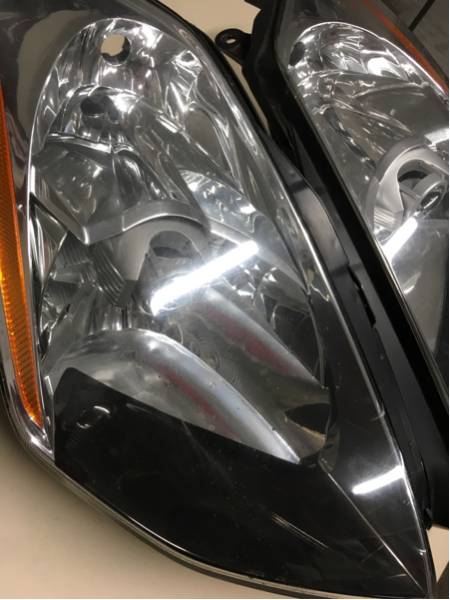 フェアレディ Z33 前期 純正 中古 ヘッドライト 左右セット
