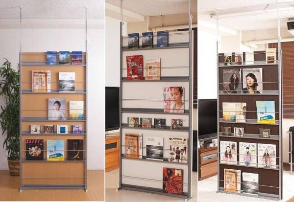 Ｊ－１０　国産　マガジンパーテーション 幅９０ ３色対応 　