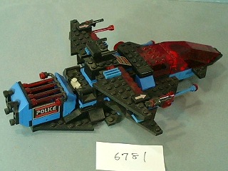 Lego 6781 SP-Striker Space Police I 組済・中古