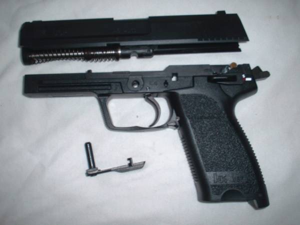 KSC USP45 黒 System7 (新古)訳あり KSC製 H&K USP.45 SYSTEM7