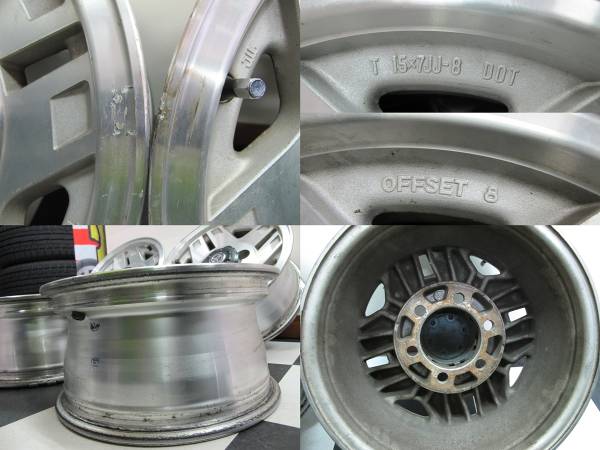15インチ 2026年最新Yahoo!オークション 6穴 7jの中古品 -139.7 pcd139．7