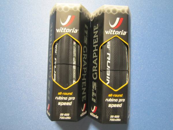 新品 Vittoria RUBINO PRO SPEED G+ ルビノ プロ 700ｘ25C 2本