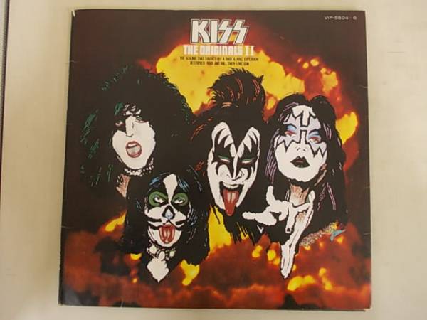 レコード KISS『続・地獄の全貌』3枚組LPレコード