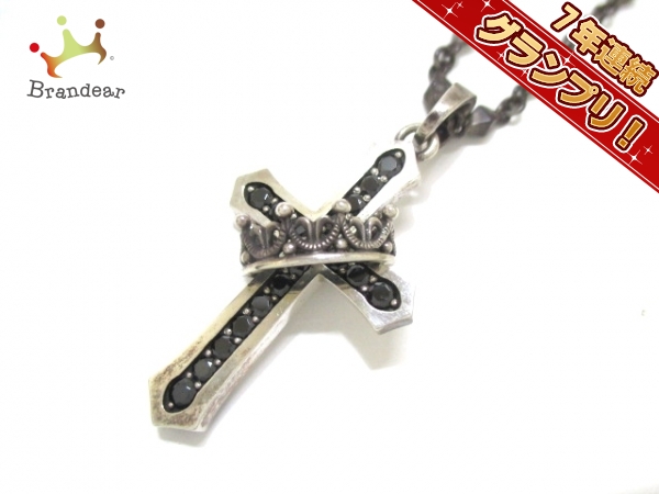 ジャスティンデイビス ネックレス SNJ213/SPJ122-1 黒 サイズ:40