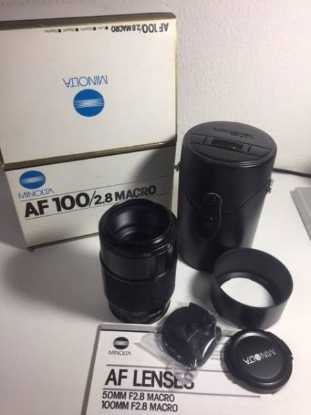 MINOLTA ミノルタ AF MACRO 100mm F2.8 【公式通販】