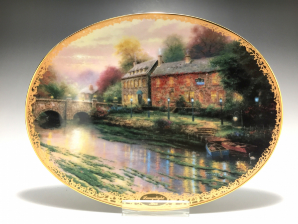 ∞超希少 トーマス キンケード 限定 証明書付 飾り皿 絵皿 置物