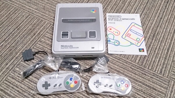 【中古】 スーパーファミコン 本体 コントローラ 取扱説明書 付