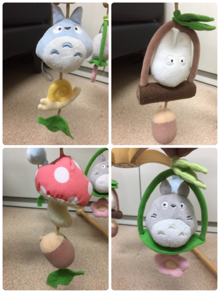 となりのトトロ オルゴールメリー 木製 Combi ブナの木 良品 となりの