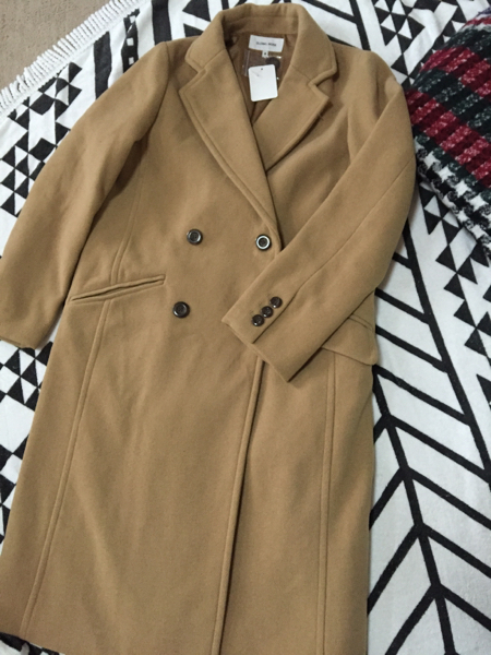 GLOBAL WORK☆チェスターコート☆新品★キャメル★