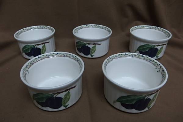 ◇ノリタケ　ロイヤルオーチャード　小鉢　blueberry　５セット