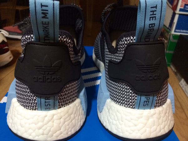 adidas NMD_R1 Black White Clear Blue | Where To Buy | S79159 29cm adidas  NMD